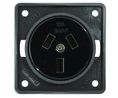 Wall Outlet INTEGRO 1x AUS / CN Type I Socket Flush Mount 10A 250V Anthracite