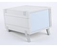 Plastic Enclosure, ABS, 158x199x108mm, Light Grey
