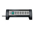 Desk Outlet TOWER POWER 3x DE Type F (CEE 7/3) Socket / USB-A Socket - DE/FR Type F/E (CEE 7/7) Plug 2m