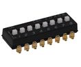 DIP / SIP Switch LOW PROFILE 8POS EXTND SMT, Roll of 700 Pieces