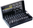 Bit Set, Phillips / Slotted / Pozidriv / Spanner / Torq-Set / Security Torx / Tri-Wing, 41pcs
