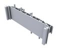 Sockel mit Fuss für DIN-Schienenhalterung, Euro, 35x119.5x27.6mm, Grau, Polyamid, IP20