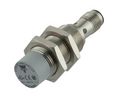 Inductive Sensor with IO-Link Push-Pull / Make Contact (NO) / Break Contact (NC) 1.5kHz 36V 14mm Plug, M12 IP67 ICB18