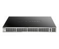 Ethernet Switch, RJ45 Ports 2, Fibre Ports 52SFP / SFP+, 10Gbps, Layer 3 Managed