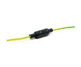 Schrumpfschlauch Polyolefin, strahlenvernetzt, 7.4 ... 44.4mm, Schwarz, 1.22m