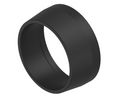 Front Ring, Aluminium, Black, EAO 04 Series