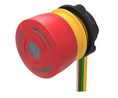 Not-Aus-Schalter 84 Series 1 Öffner IP65 / IP67 Flachbandkabel Rot/Gelb