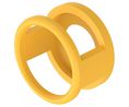 Protective Shroud, Metal, Yellow, EAO 84 Series