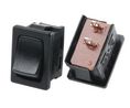 SPST, Latching Rocker Switch Panel Mount