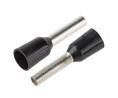 Bootlace Ferrule 1.5mm² Black Pack of 100 pieces