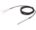 PT100 RTD Sensor, 4.5mm Dia, 100mm Long, 4 Wire, Probe, Class B +250°C Max