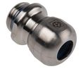 Wartels, 6 ... 10mm, M16, Roestvast staal, Metallisch, 5 ST