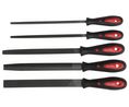 200mm, Second Cut Engineers File Set With Soft-Grip Handle