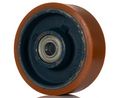 LAG Blue, Orange Polyurethane Abrasion Resistant, High Load Capacity, Laceration Resistant, Non-Marking Trolley Wheel,