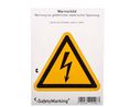 Wolk Self-Adhesive Electrical Hazard Warning Sign