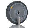 Black Rubber Anti-Static Trolley Wheel, 60kg