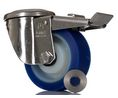 LAG Swivel Castor Wheel, 250kg Capacity, 100mm Wheel, 100mm, 250kg