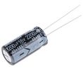 2200uF Aluminium Electrolytic Capacitor 16V dc, Radial, Through Hole