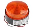 Moflash X80 Series Amber Flashing Beacon, 10 → 100 V dc, 20 → 72 V ac, Surface Mount, Xenon Bulb, IP67