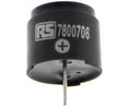 85dB Through Hole Continuous Internal Magnetic Buzzer Component, 16 x 14mm, 8V dc Min, 15V dc Max