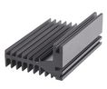 Heatsink, 3.7°C/W, 75 x 50 x 28mm, Screw