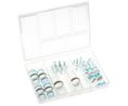 Transparent Low-Density Polyethylene Solder Sleeve Kit 1.4 → 13mm Cable Diameter