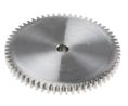 Steel 60 Teeth Spur Gear, 1 Module, 6mm Bore Diam, 60mm Pitch Diam, 14mm Hub Diam