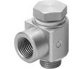 Elbow Threaded Adaptor, G 1/4 Female to G 1/4 Male, Threaded Connection Style, 4946