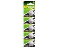 Button Cell Battery, Lithium, CR2430, 3V, 300mAh, Pack of 5 pieces