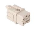 GWconnect Crimp Contact Insert Female 5-Pole 16A for Crimp Contacts Size 3A 21x21