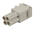 Connector Han, F.2, 4 Poles, Crimp, Socket / Plug
