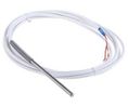 PT100 RTD Sensor, 6mm Dia, 100mm Long, 3 Wire, Probe, Class B +180°C Max