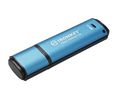 USB-sticka, IronKey Vault Privacy 50, 32GB, USB 3.0, Blå