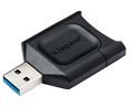 Memory Card Reader, External, Number of Slots 1, USB-A 3.0, Black