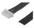 Cable Assembly, PicoBlade Receptacle - Bare End, 5 Circuits, 150mm, Black