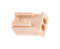 Housing, Receptacle, Pitch - 2.5 mm, Poles - 2, Rows - 1, Polyamide