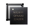 nRF52811 SoC, jossa Bluetooth 5.4 / BLE, 48-nastainen QFN-paketti