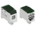 OJL Connector, Screw, 1 Poles, 1kV, 200A, Green / Grey