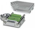 D-Sub Connector Kit, DA-15 Socket, Screw Terminal, ABS