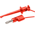 Test Lead with Hook Grip Red