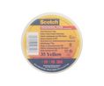 3M Scotch 35 Yellow PVC Electrical Tape, 19mm x 20m