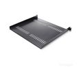 Vented Rack Mount Cantilever Tray, 400mm, Schwarz