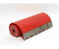 Red 2m PVC STRIP CURTAINS for Industrial, 200mm x 2mm