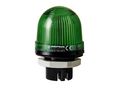 Werma EM 801 Series Green Steady Beacon, 24 V ac/dc, Panel Mount, LED Bulb