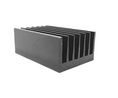 Heatsink, Universal Rectangular Alu, 0.69°C/W, 100 x 66 x 40mm, PCB Mount