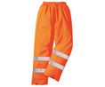 Portwest Orange Hi Vis Work Trouser Waterproof S S Leg Length 31in