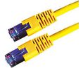 Patch Cable, RJ45 Plug - RJ45 Plug, CAT6, S/FTP, 10m, Yellow