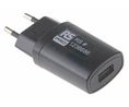 Nätaggregat 5V 1A 5W Euro typ C (CEE 7/16)-kontakt USB-A-uttag