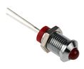 LED Indicator Pin Terminal Red DC 3.3V 8mm 50mcd