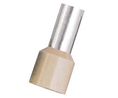 Ändhylsa, 35mm², Beige, 30mm, Paket med 50 delar